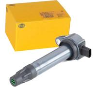 HELLA 5DA 358 057-531 Bobina de encendido - 3polos - Bobina de encendido cavidad bujía - atornillado