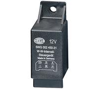 HELLA 5WG 002 450-311 Relé, intervalo del limpiaparabrisas - 12V - 6polos - con soporte