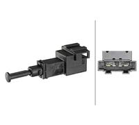 HELLA 6DD 008 622-731 Interruptor luces freno - 12V - 4polos - bayoneta - Conmutador - eléctrico