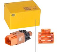 HELLA 6DD 014 395-041 Interruptor luces freno - 4polos - con clips - eléctrico