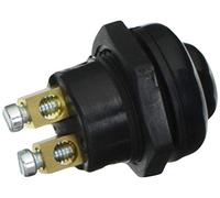 HELLA 6JF 001 571-101 Interruptor de encendido/arranque - Accionamiento por presión - Número de conexiones: 2 - atornillado - Contacto de cierre - Calibre Ø: 22mm - Espesor chapa: 7mm