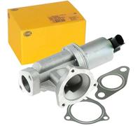 HELLA 6NU 010 171-531 Válvula EGR - eléctrico - 2polos - con juntas | Compatible con: Hyundai Grandeur, i30, i30 Combi, Santa Fé II, Sonata V, Tucson, Kia Carens III sedán de gran capacidad