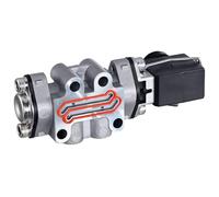HELLA 6NW 358 189-071 - Válvula solenoide, cilindro de conmutación - 24 V - 2 pines - Cantidad: 1
