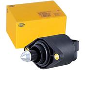 HELLA 6NW 358 192-181 Válvula de mando de ralentí, suministro de aire - 12V - 4polos - atornillado - eléctrico - Cantidad de taladros de fijación: 2 - con juntas