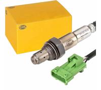 HELLA 6PA 009 165-681 Sonda Lambda - 4polos - Cable: 300mm