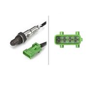 HELLA 6PA 358 066-261 Sonda Lambda Delantera/Trasera 4-PIN 600 mm