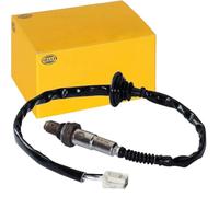 HELLA 6PA 358 103-061 Sonda Lambda - 4polos - Cable: 520mm