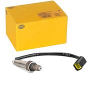 HELLA 6PA 358 103-151 Sonda Lambda - 4polos - Cable: 255mm