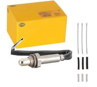 HELLA 6PA 358 103-341 Sonda Lambda - 4polos - Cable: 155mm - conector crimp de contracción - sin conector