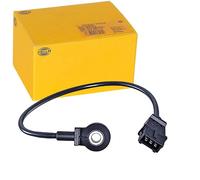 Hella Sensor de detonación HELLA 6PG 013 114-401 12V 3 polos enchufe rectangular con cable