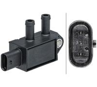 HELLA 6PP 009 403-221 Sensor, presión gas de escape - 3polos - atornillado