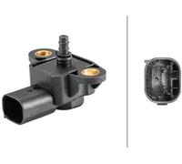 HELLA 6PP 358 152-281 Sensor, presión de sobrealimentación - 3polos - atornillado