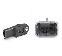 HELLA 6PP 358 152-341 Sensor, presión de sobrealimentación - 3polos - atornillado