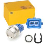 Hella Sensor de temperatura refrigerante 6PT 009 107-551 12V 2 polos enchufado con junta y circlip
