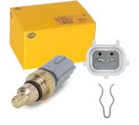 HELLA 6PT 009 309-571 Sensor, temperatura del refrigerante - 12V - 2polos - atornillado/enchufado - con accesorios