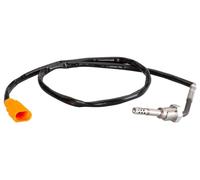 HELLA 6PT 010 376-261 Sensor, temp. gas escape - 2polos - atornillado - Cable: 735mm