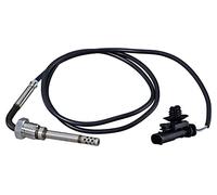 HELLA 6PT 010 376-531 Sensor, temp. gas escape - 2polos - atornillado - Cable: 880mm