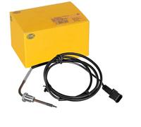 HELLA 6PT 010 376-651 Sensor, temp. gas escape - 2polos - atornillado