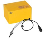 HELLA 6PT 010 376-671 Sensor, temp. gas escape - 2polos - atornillado