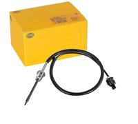 HELLA 6PT 010 376-781 Sensor, temp. gas escape - 2polos - atornillado