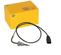 HELLA 6PT 010 376-821 Sensor, temp. gas escape - 2polos - atornillado