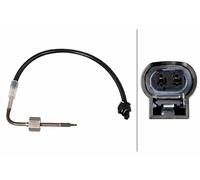 HELLA 6PT 010 376-841 Sensor, temp. gas escape - 2polos - atornillado