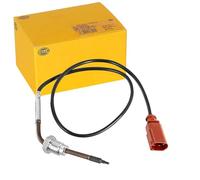 HELLA 6PT 010 376-861 Sensor, temp. gas escape - 2polos - atornillado