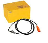 HELLA 6PT 010 376-881 Sensor, temp. gas escape - 2polos - atornillado