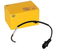 HELLA 6PT 010 376-941 Sensor, temp. gas escape - 2polos - atornillado - Cable: 270mm