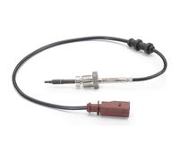 HELLA 6PT 014 494-061 Sensor, temp. gas escape - 2polos - atornillado - Cable: 500mm