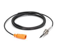 HELLA 6PT 014 494-251 Sensor, temp. gas escape - 2polos - atornillado - Cable: 1250mm
