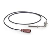 HELLA 6PT 014 494-271 Sensor, temp. gas escape - 2polos - atornillado - Cable: 1000mm