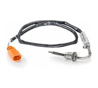 HELLA 6PT 014 494-311 Sensor, temp. gas escape - 2polos - atornillado - Cable: 660mm