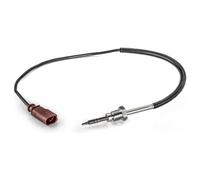 HELLA 6PT 014 494-421 Sensor, temp. gas escape - 2polos - atornillado - Cable: 530mm