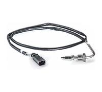 HELLA 6PT 014 494-431 Sensor, temp. gas escape - 2polos - atornillado - Cable: 850mm