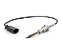 HELLA 6PT 014 494-481 Sensor, temp. gas escape - 2polos - atornillado - Cable: 312mm