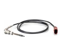 HELLA 6PT 014 494-531 Sensor, temp. gas escape - 2polos - atornillado - Cable: 1000mm