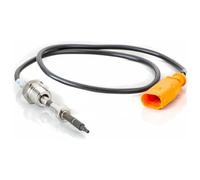 HELLA 6PT 014 494-561 Sensor, temp. gas escape - 2polos - atornillado - Cable: 580mm