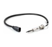 HELLA 6PT 014 494-591 Sensor, temp. gas escape - 2polos - atornillado - Cable: 500mm