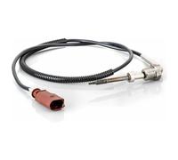 HELLA 6PT 014 494-631 Sensor, temp. gas escape - 2polos - atornillado - Cable: 760mm