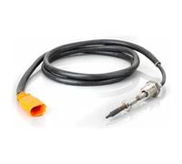 HELLA 6PT 014 494-771 Sensor, temp. gas escape - 2polos - atornillado - Cable: 1050mm