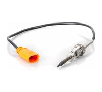 HELLA 6PT 014 494-791 Sensor, temp. gas escape - 2polos - atornillado - Cable: 340mm