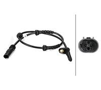 HELLA 6PT 014 495-101 Sensor, temp. gas escape - 2polos - atornillado - Cable: 540mm
