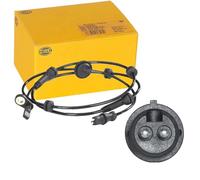 HELLA 6PU 009 106-781 Sensor, revoluciones de la rueda - 12V - Eje delantero, derecha - Cable: 1265mm
