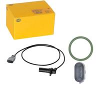 HELLA 6PU 009 167-261 Generador de impulsos, cigüeñal - 3polos - Cable: 1000mm