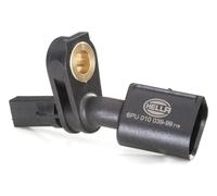 Hella Sensor de revoluciones de la rueda 6PU 010 039-991, 12V, 2 polos, eje delantero izq., sin cable