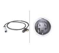 HELLA 6PU 012 039-751 Sensor, revoluciones de la rueda - 12V - 2polos - Cable: 871mm