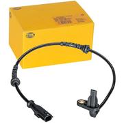 HELLA 6PU 012 679-341 Sensor, revoluciones de la rueda - 2polos - posterior - Cable: 450mm