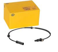 HELLA 6PU 012 679-521 Sensor, revoluciones de la rueda - 2polos - Eje delantero - Longitud total: 728mm