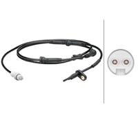 HELLA 6PU 012 679-561 Sensor, revoluciones de la rueda - 2polos - Eje trasero - Longitud total: 1755mm